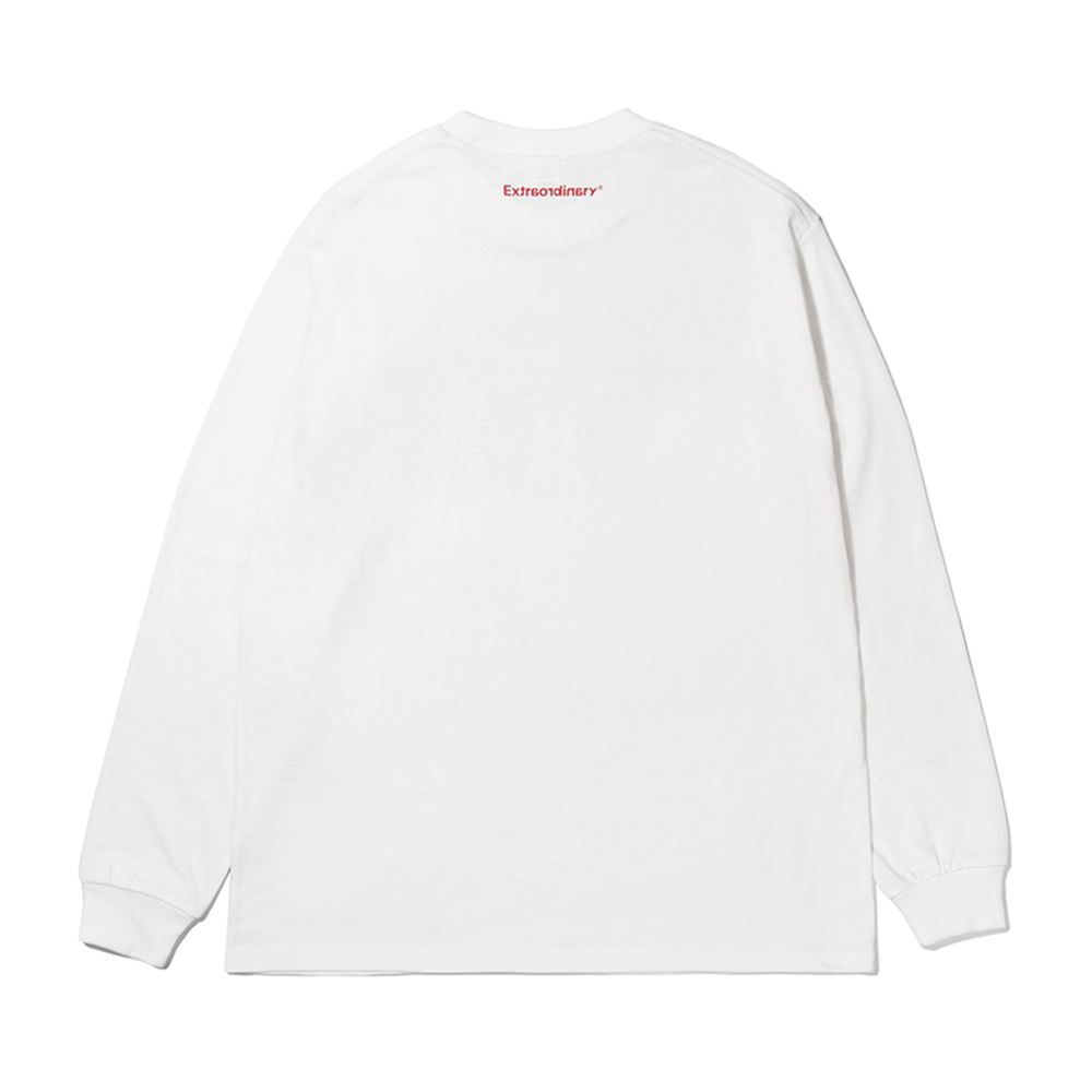 CONCH LONG SLEEVE  WHITE